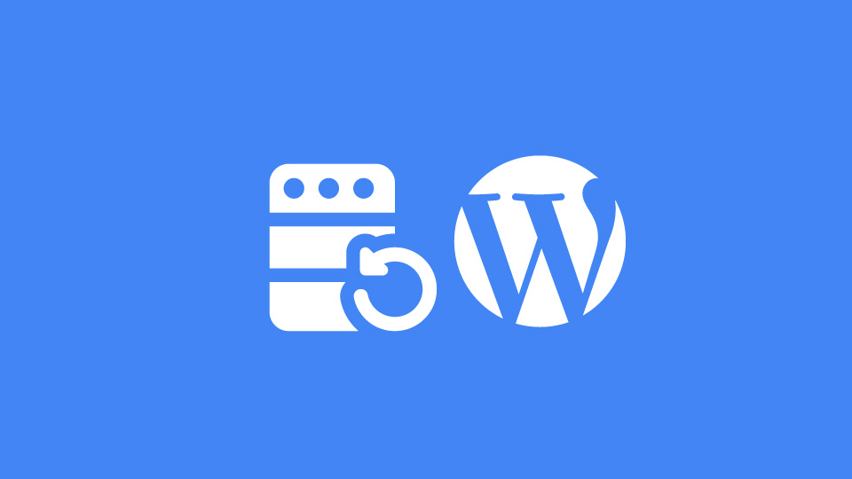 restaurer une sauvegarde saine de son site wordpress