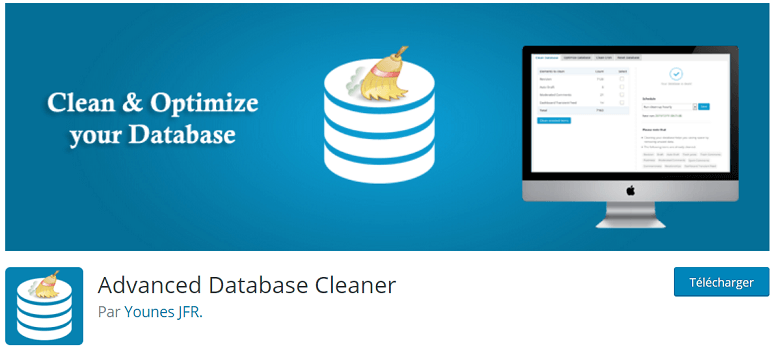 Plugin pour nettoyer la base de données d'un site wordpress lent 