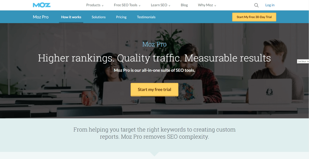  Moz Link explorer