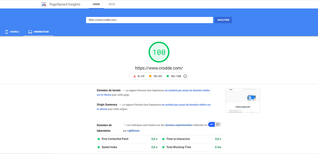 PageSpeed Insights Google
