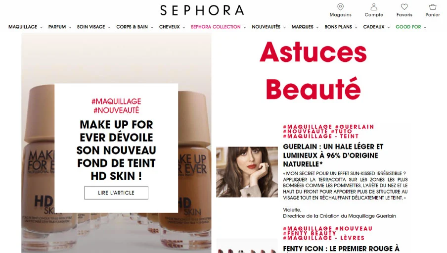 Blog Sephora