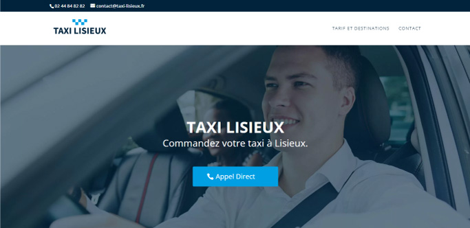 site internet taxi Lisieux
